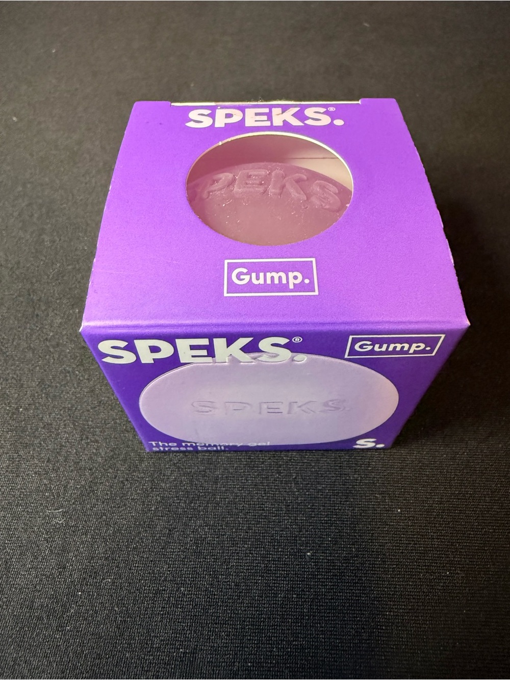 Speks Gump Purple Stress Ball -